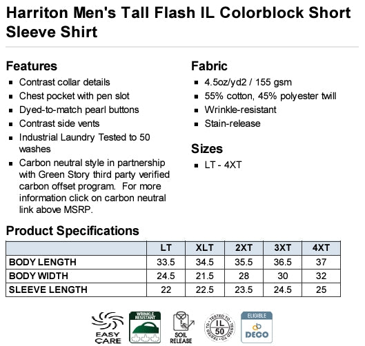 Juicy Roger TALL Flash Colorblock Shirt